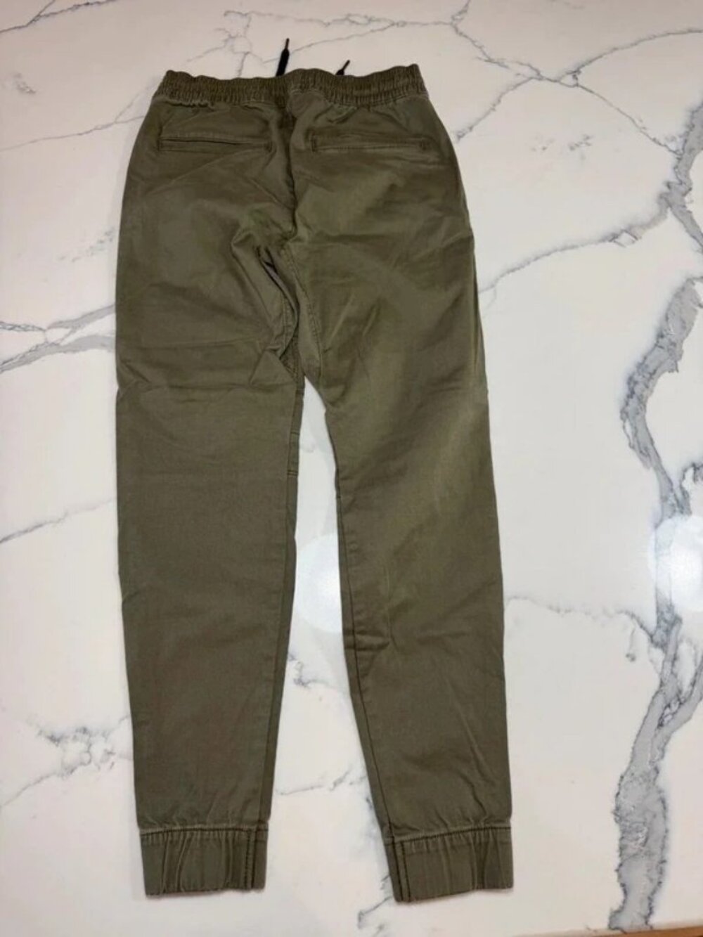 Hollister Olive Green Skinny Jogger Pants Mens XS